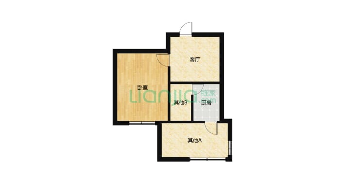 园林局宿舍二手房实景图