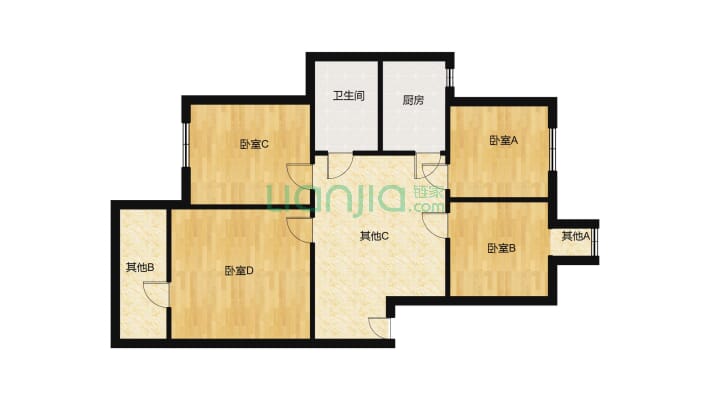 益田村公交宿舍二手房实景图