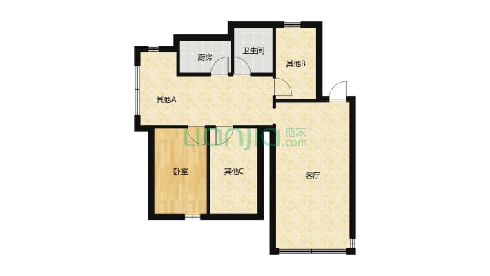 三叉河华侨新村二手房实景图