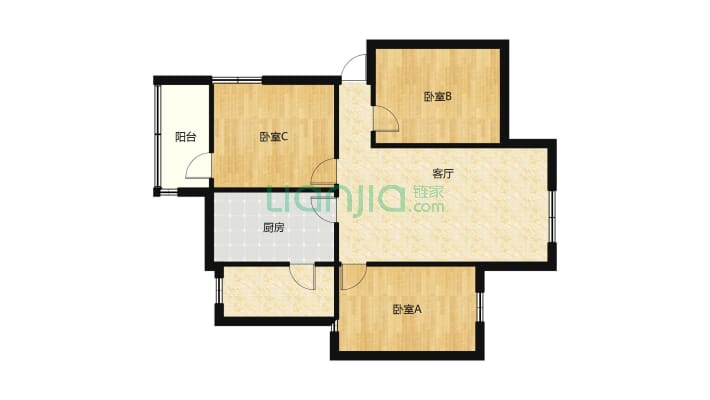 粮校宿舍二手房实景图