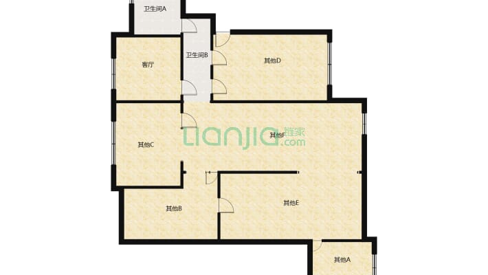 中泰公寓二手房实景图