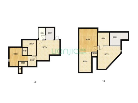 文昌雅居3房两厅两卫，位置好，生活方便，菜市场，-户型图