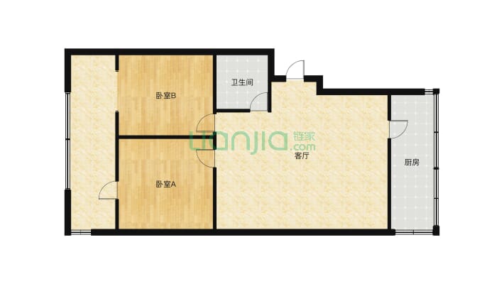 工行宿舍二手房实景图
