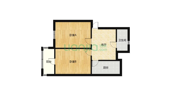床单厂宿舍二手房实景图