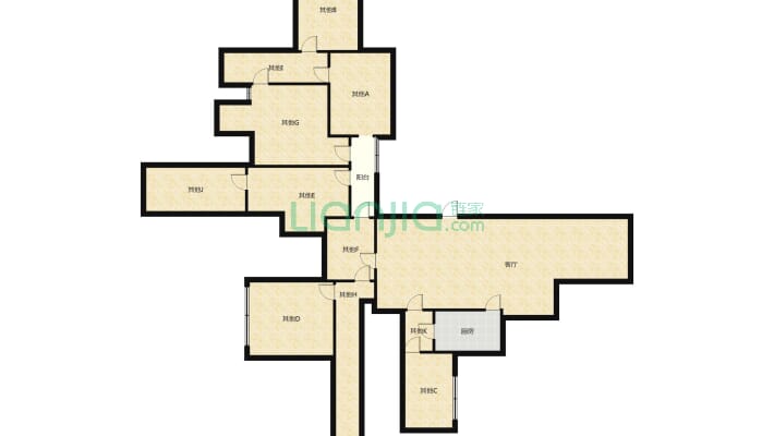 南湖花园广场二手房实景图