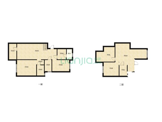 华瑞园复式洋房带双露台三房两厅一厨两卫-户型图