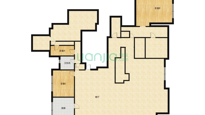 融信江河盛会二手房实景图