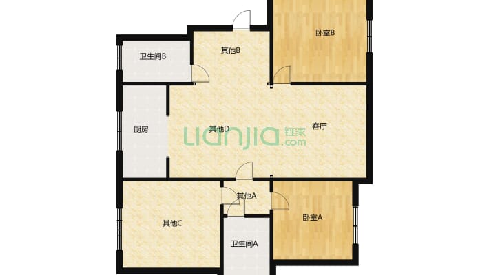 金桥花园三区二手房实景图