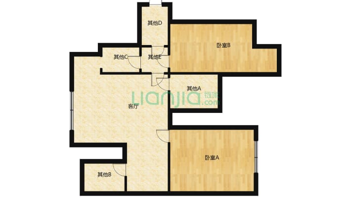乐天粮苑二手房实景图