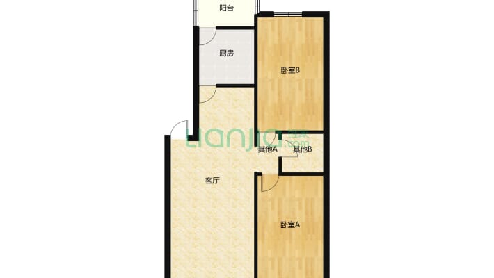 紫荆春天二手房实景图