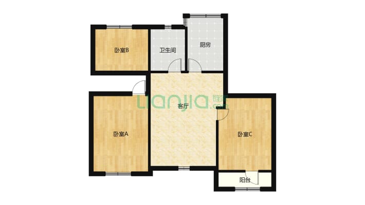 嘉禄公寓二手房实景图