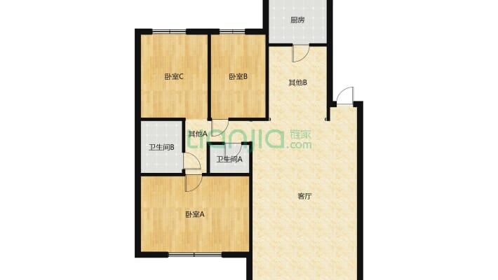 星球花园二手房实景图