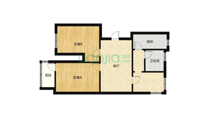 电影公司宿舍二手房实景图