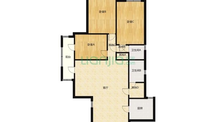 绿康公寓二手房实景图