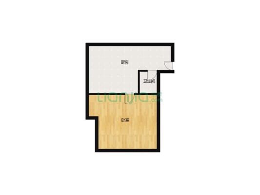 屬性 房屋戶型1室1廳1廚1衛 所在樓層中樓層 (共30層) 建築面積66﹐