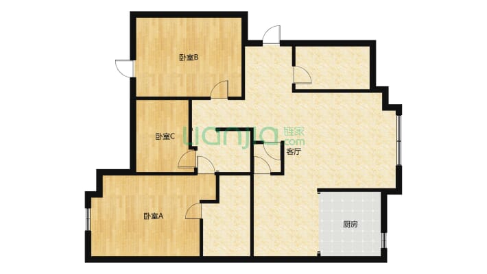 西溪花园紫菱苑二手房实景图