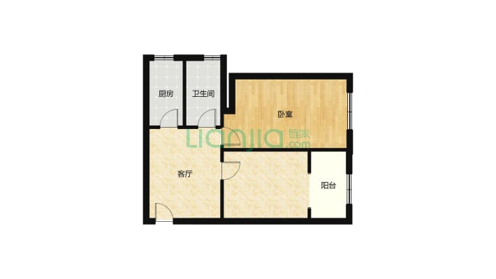 复新村铝制品厂宿舍二手房实景图