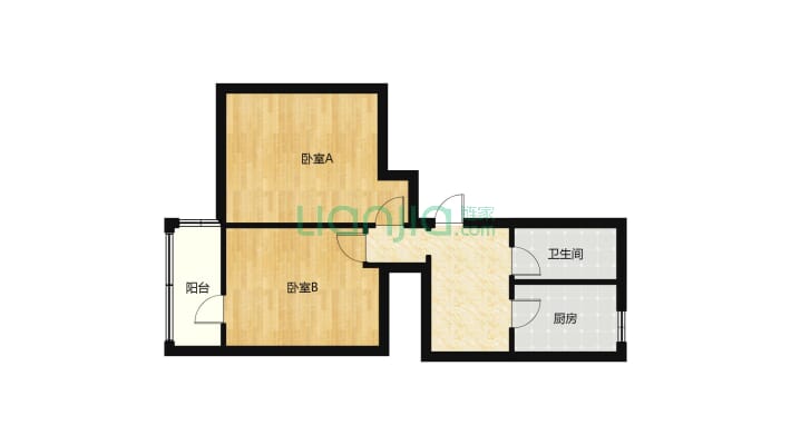 颜港北村三区二手房实景图
