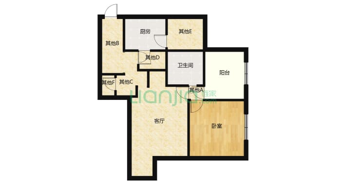 乐居家园二手房实景图