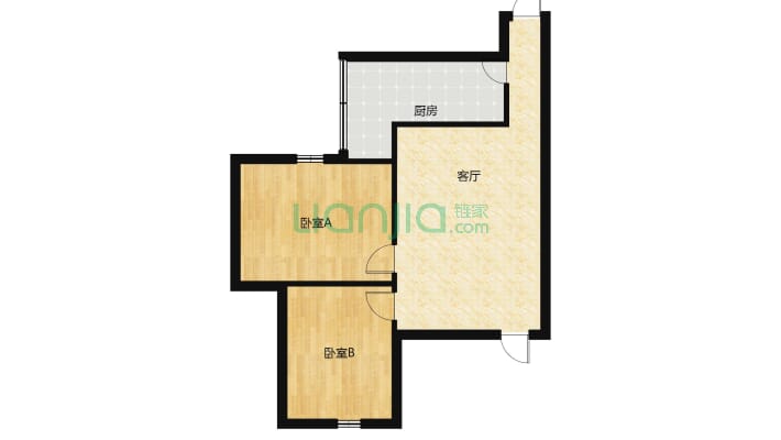 科技福地总公司宿舍二手房实景图