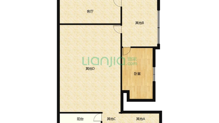 美盛中心二手房实景图