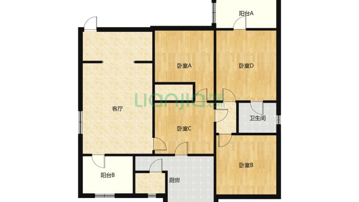 长沙有色大院二手房实景图
