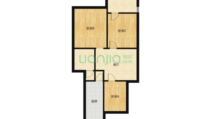 省肿瘤医院宿舍二手房实景图