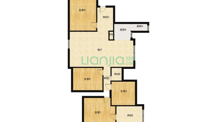 海德名筑二手房实景图