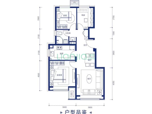 房子高度和位置视野开阔交通便利业主温婉好沟通-户型图