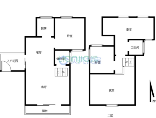 佳嘉豪园 4室2厅 南