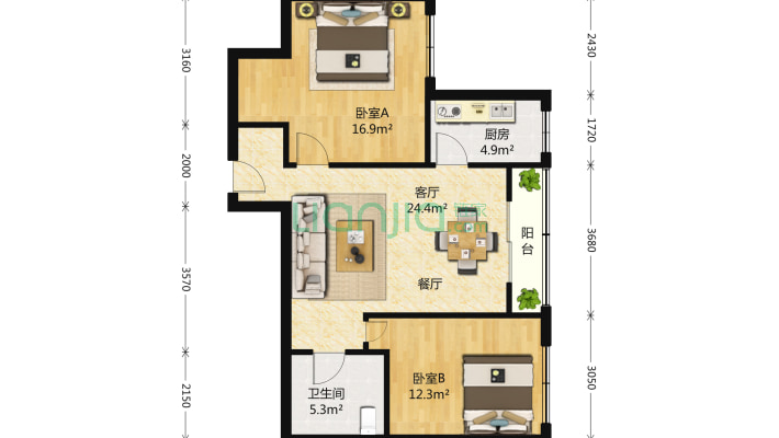芳秀公寓二手房实景图
