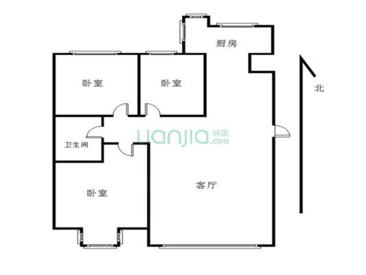 楼层好，采光充足，配套设施齐全，视野宽阔 看房提前-户型图