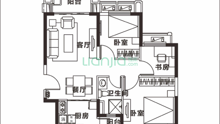 龙威大厦二手房实景图