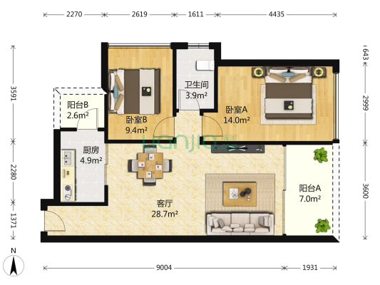 房子满五年唯一住宅 高层总价低 诚意出售价格可谈