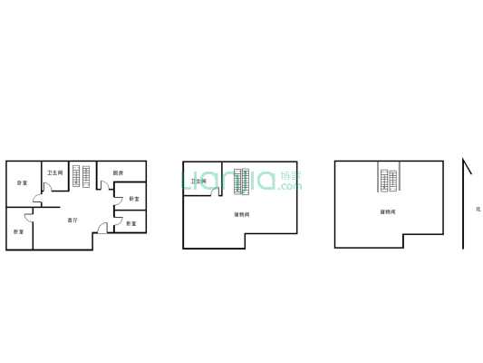 金洋花园 三层九室三厅 环境舒适-户型图