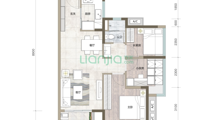 万科星城二手房实景图