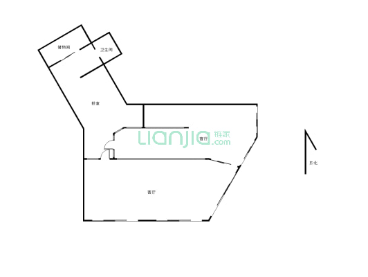 社区临街底商，小区入住率高，交通便利-户型图