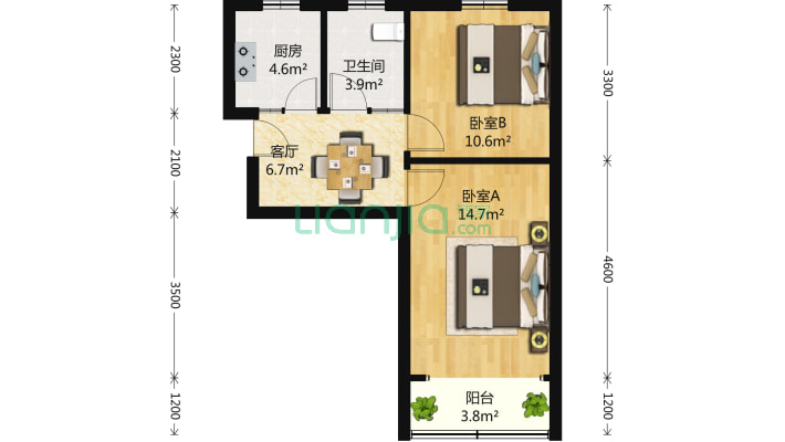 陆凌新村二手房实景图