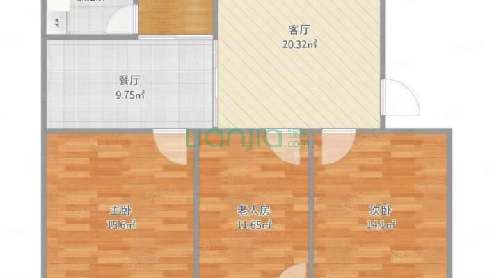 福新东路石油宿舍二手房实景图