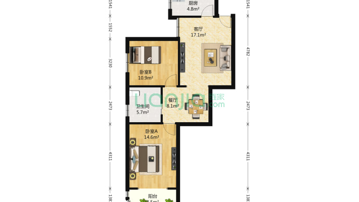 绿缘小区二手房实景图