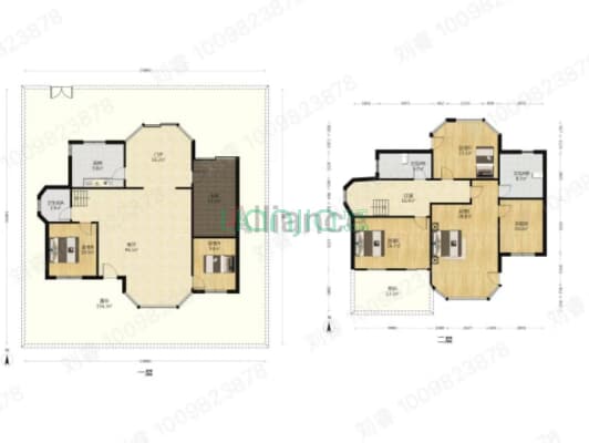 独栋别墅，房本满五唯一，户型好，宽敞通透，居住舒适-户型图