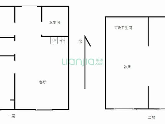 涿州孔雀城悦澜湾 3室2厅 南-户型图