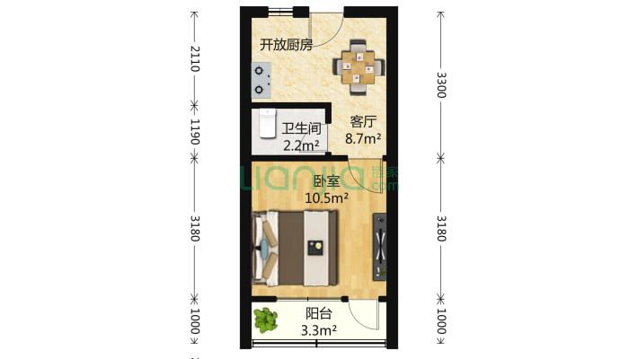 芙二小区二手房实景图