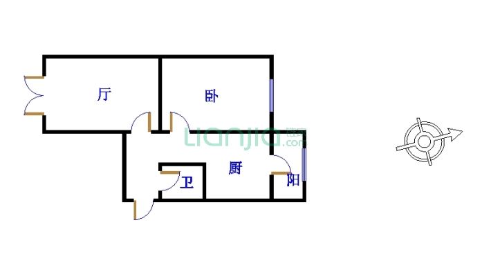 民和街二手房实景图