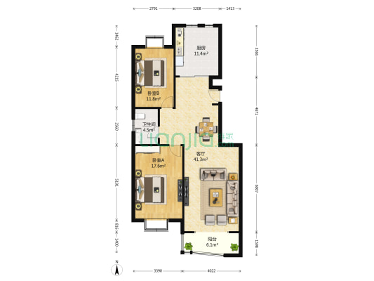 北京景馨园房价怎么样景馨园房源户型图小区车位交通地址详情分析