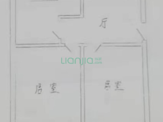 市医院北侧东大街上南北通透三居出售-户型图