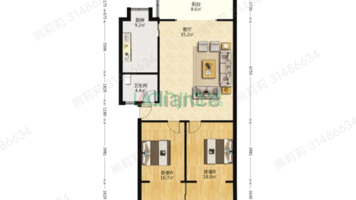 金茂大厦二手房实景图