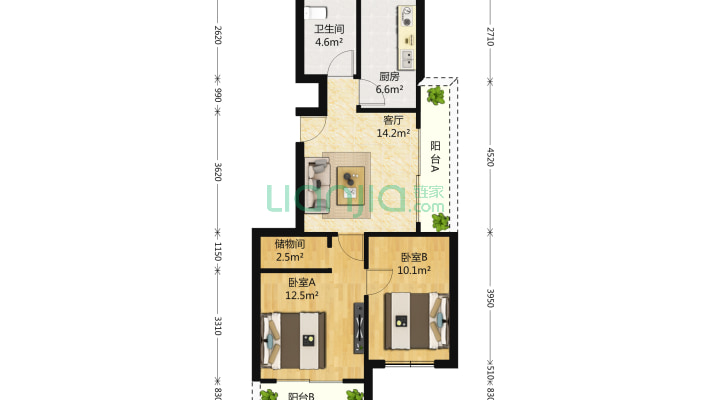 瑞丽名邸二手房实景图