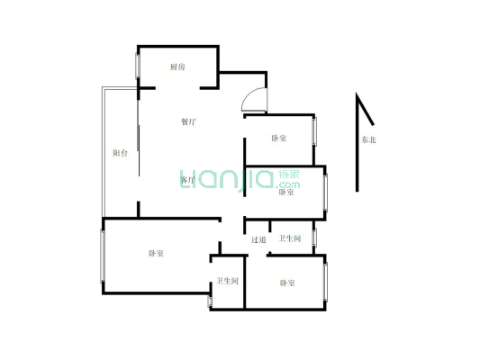 房子处在河东二期八馆一.文化馆.配其全-户型图