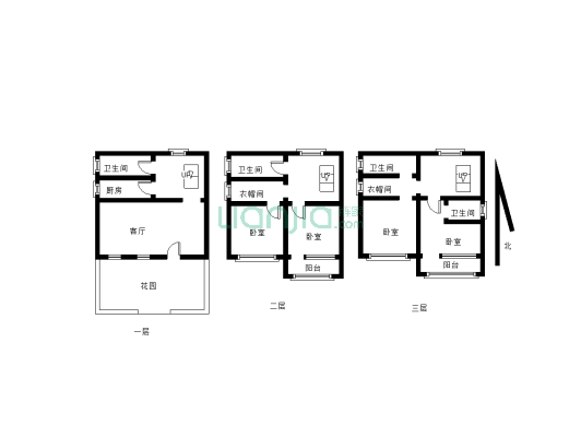 金碧新城220平米，独栋小别墅，全款改合同，看房方便-户型图